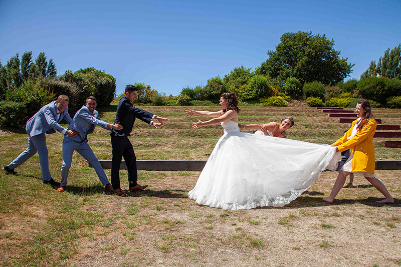 photo mariage petit groupe 56