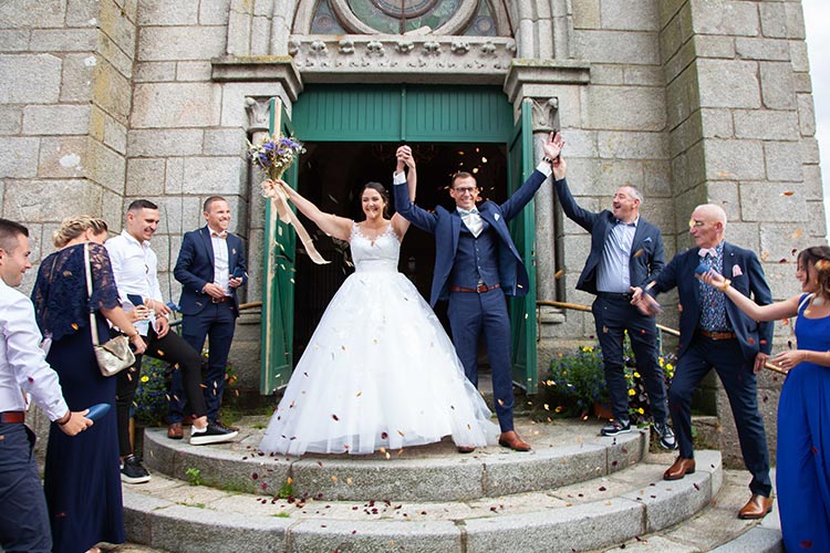 photo mariage eglise Morbihan