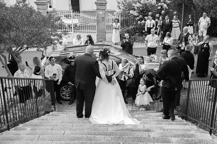 photo mariage sortie de mairie 56